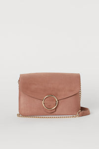 Mini Suede Buckle Bag