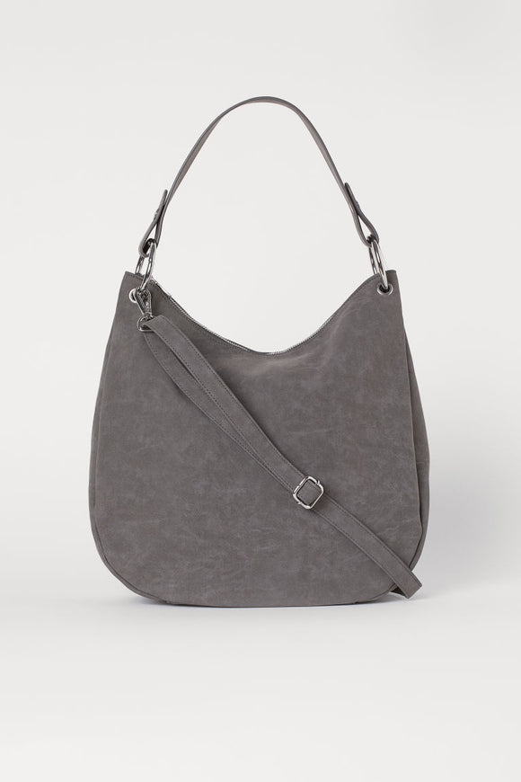 Suede Side Purse