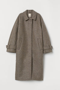 Long Wool Masculine Jacket