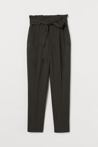 High Waist Paperbag Trousers